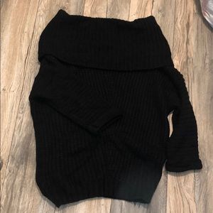 Off the shoulder sweater